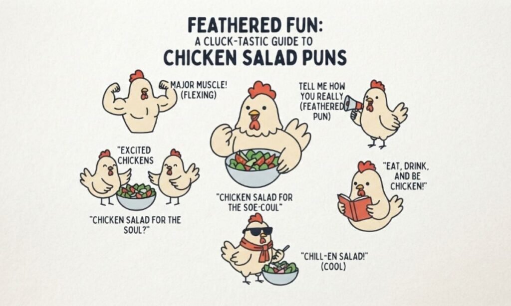 Chicken salad puns