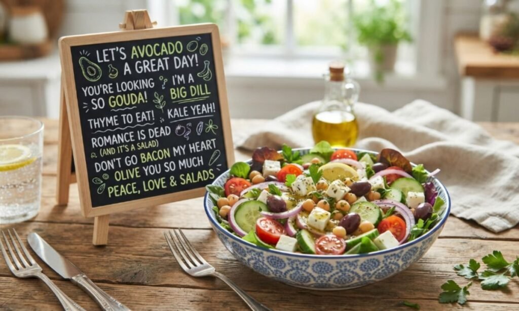 Clever Salad Puns for Instagram