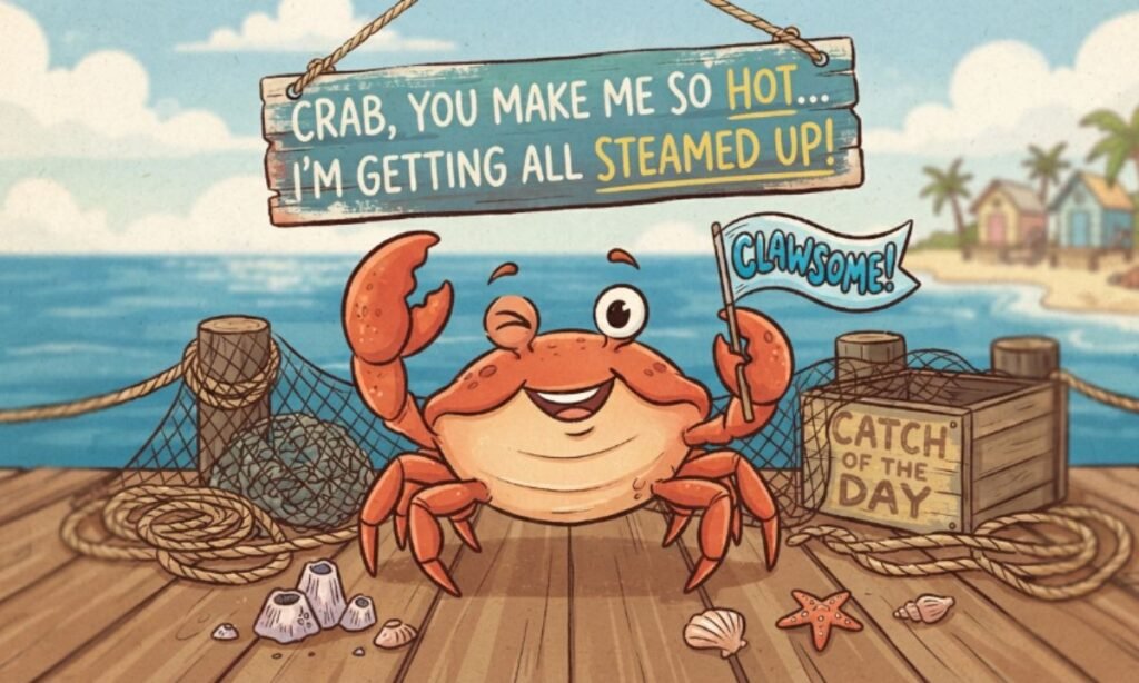 Crab Puns Dirty (Light Playful)
