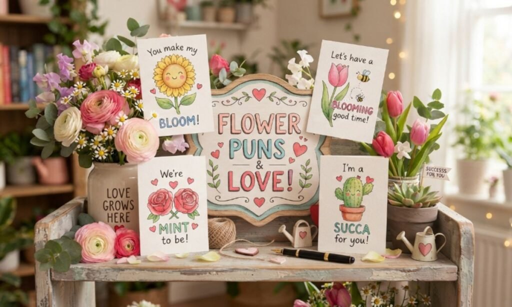 Flower Puns Love