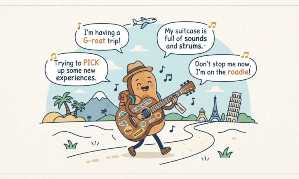 Guitar Puns for Tourists and Travelers