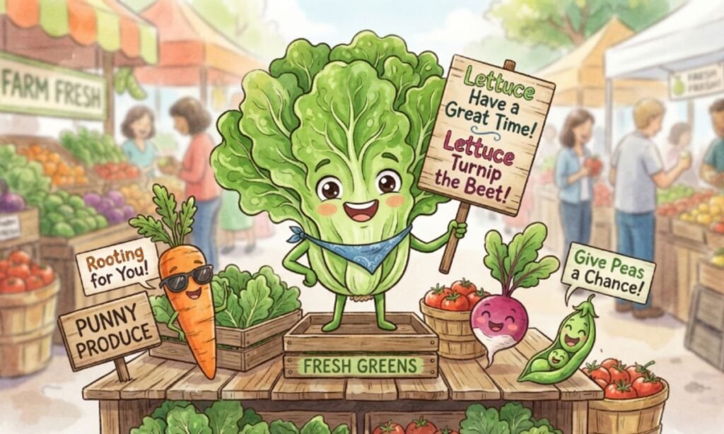 Lettuce puns