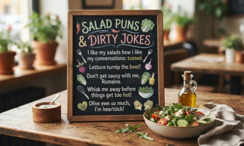 Salad Puns and Jokes Dirty (Light Playful)