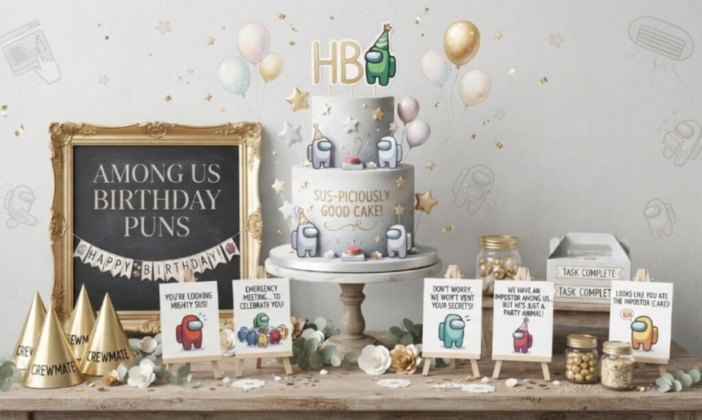 Among Us Birthday Puns