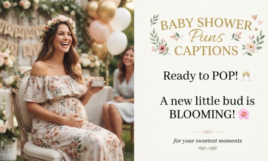 Baby Shower Puns Captions