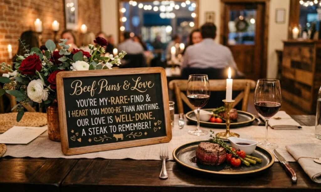 Beef puns love