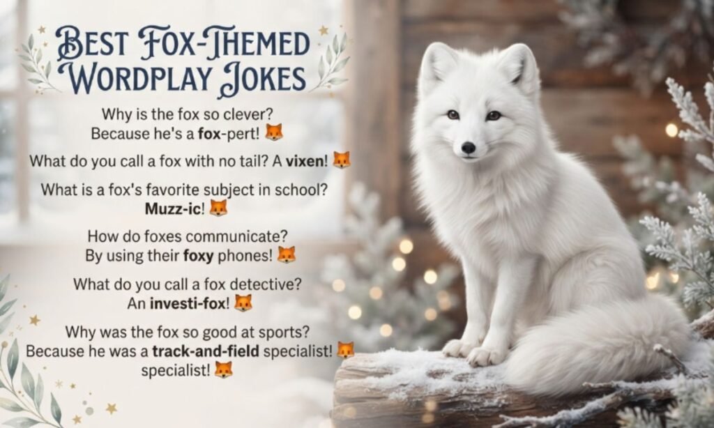 Best Fox Themed Wordplay Jokes