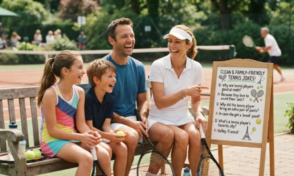 Clean & Family-Friendly Tennis Jokes