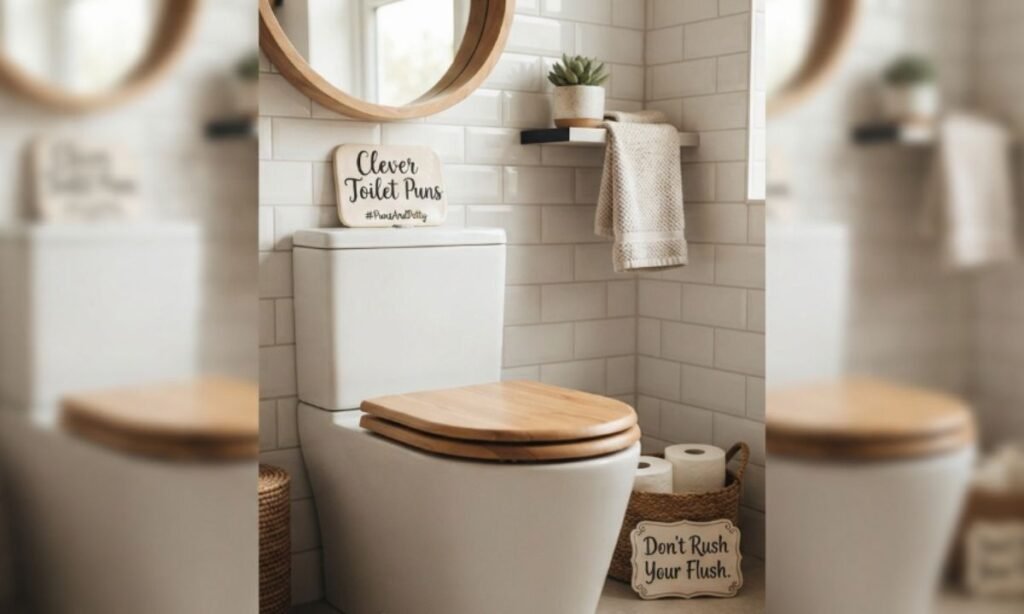 Clever Toilet Puns for Instagram