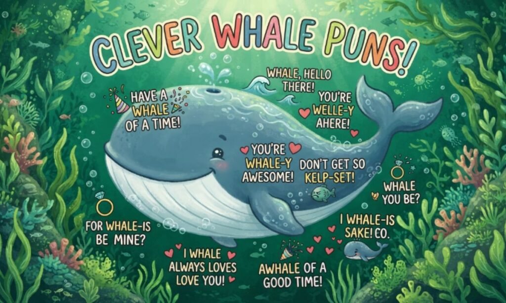 Clever Whale Puns