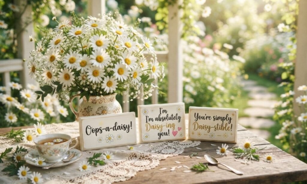 Cute Daisy Puns 