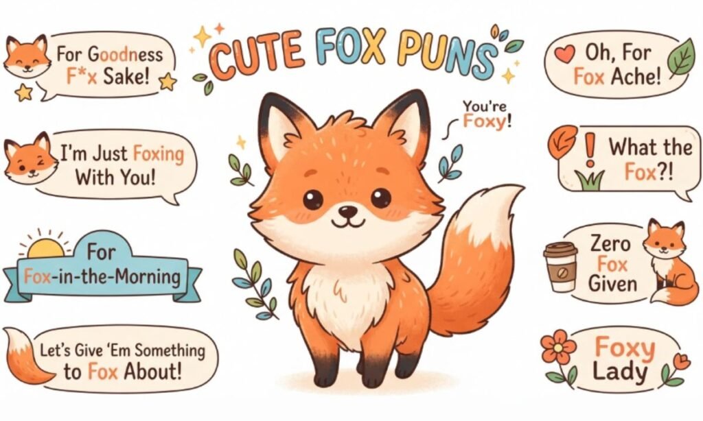 Cute Fox Puns