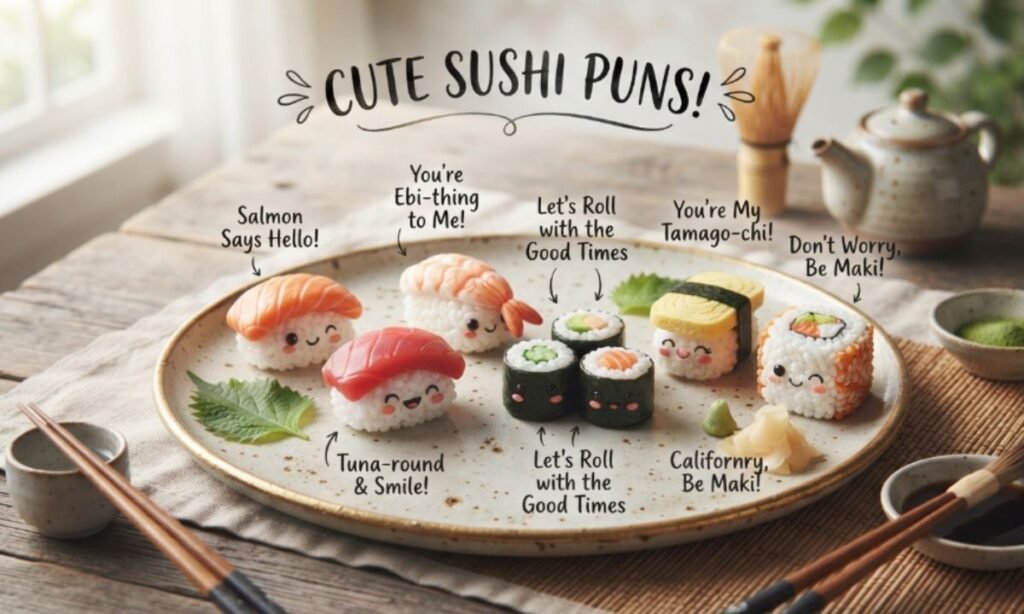 Cute Sushi Puns