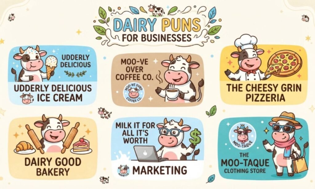 Dairy Puns for Businesses