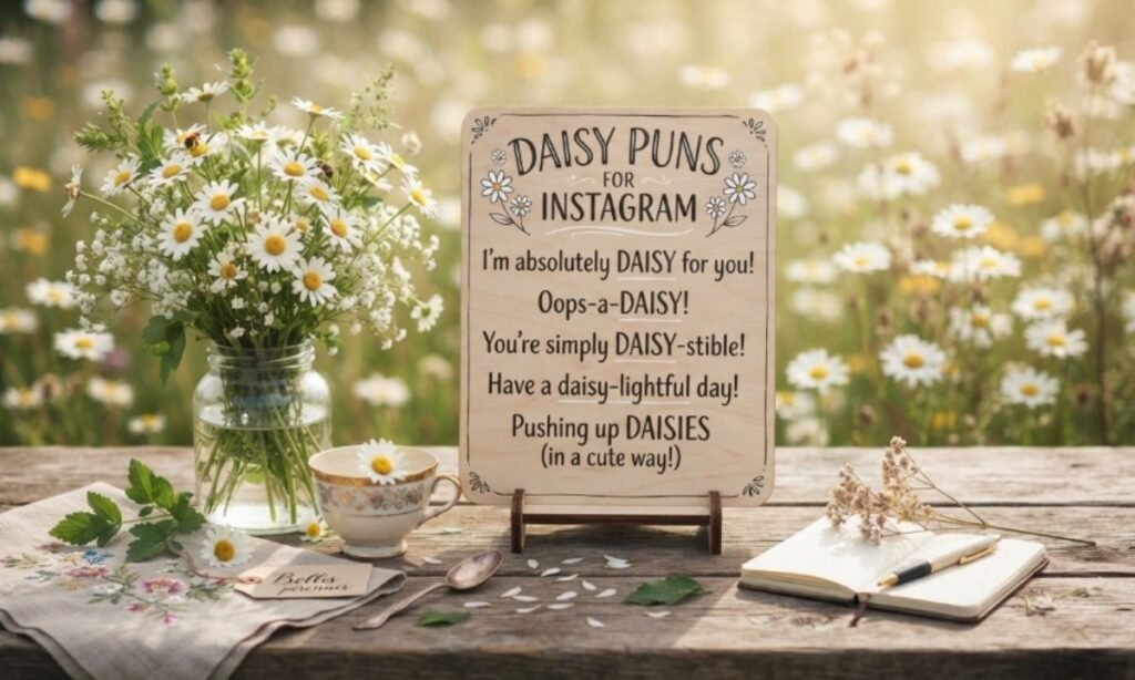 Daisy Puns for Instagram