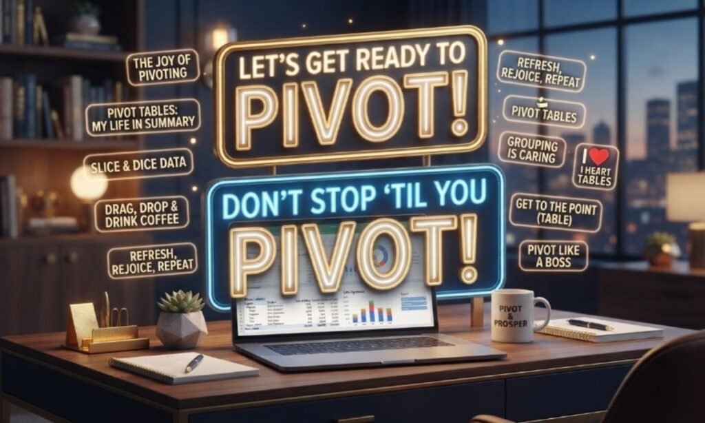 Excel Puns About Pivot Tables