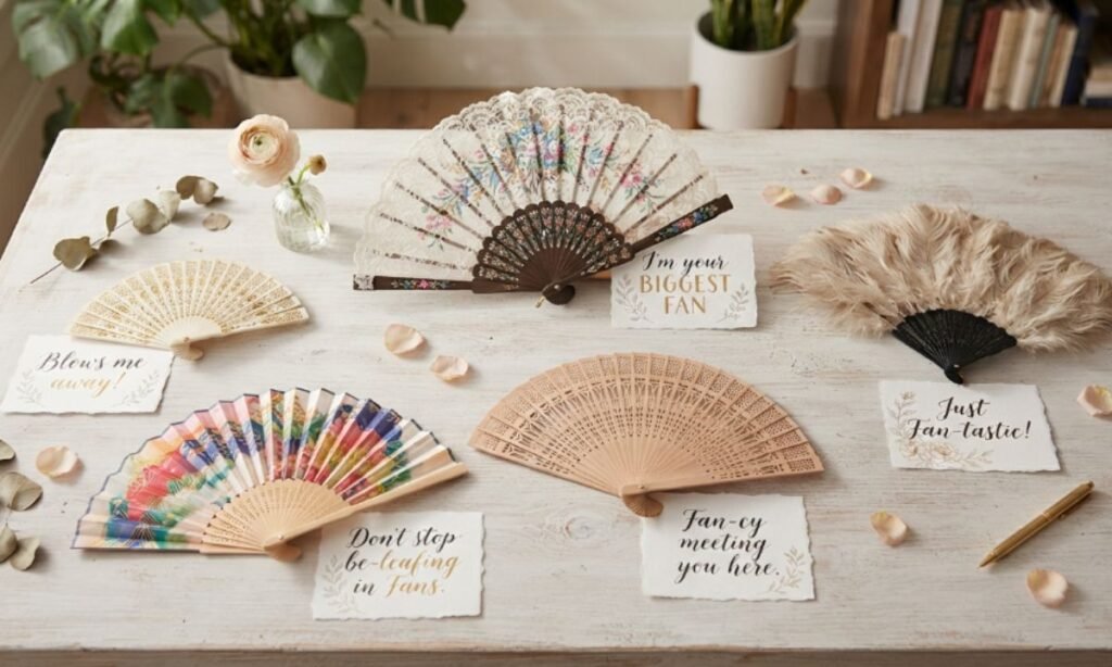 Fan puns captions