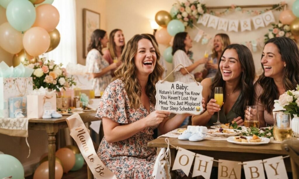 Funny Baby Shower One Liners