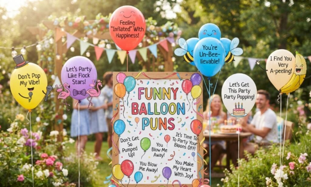 Funny Balloon Puns