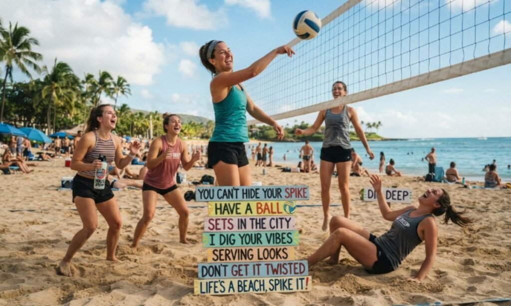 Funny Volleyball Puns