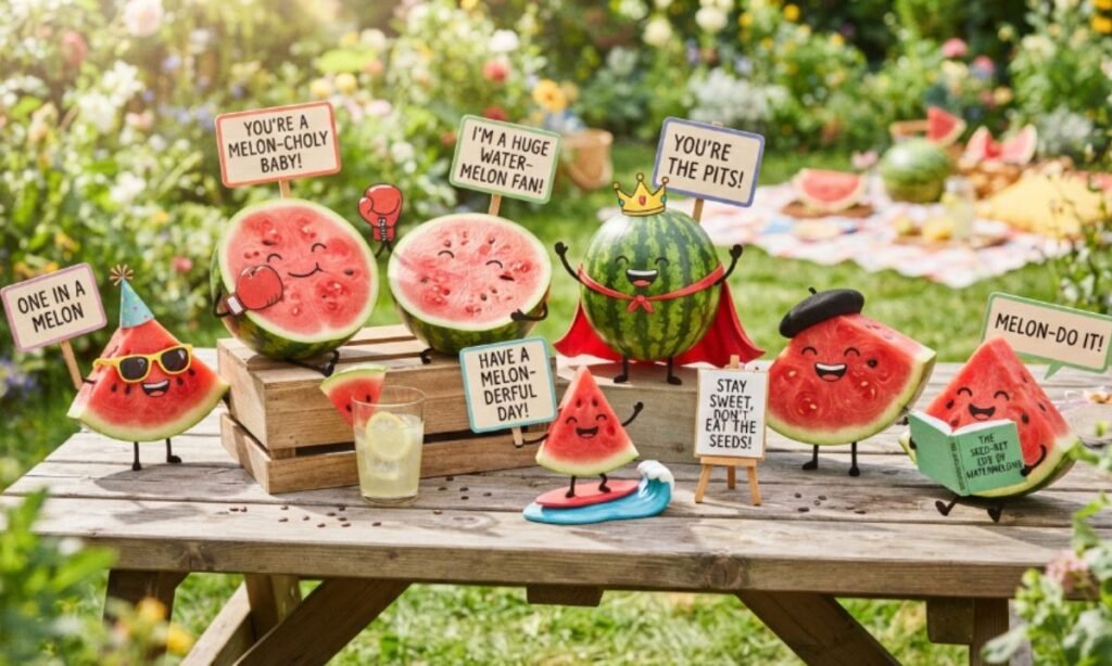 Funny watermelon puns in English