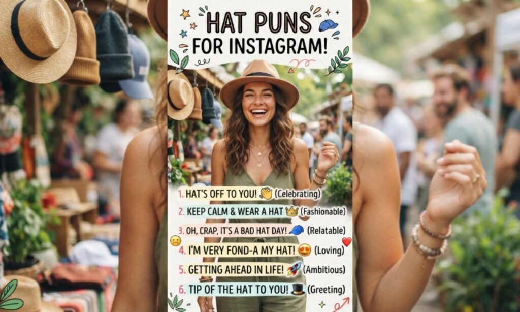 Hat Puns for Instagram