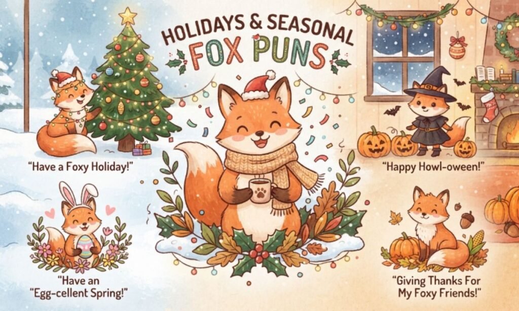 Holidays & Seasonal Fox Puns