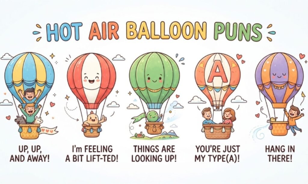 Hot Air Balloon Puns
