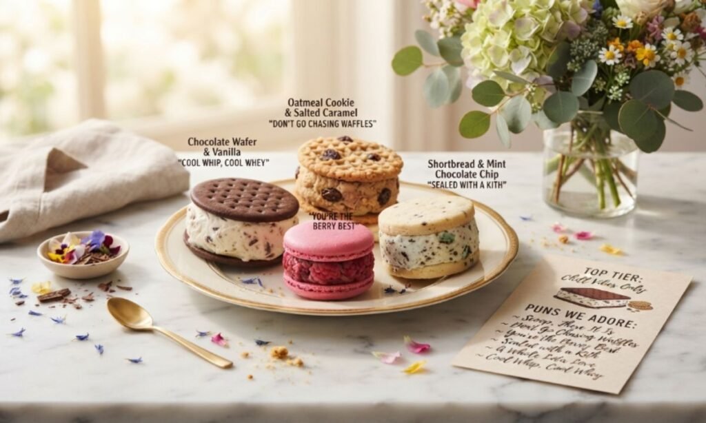 Ice Cream Sandwich Puns