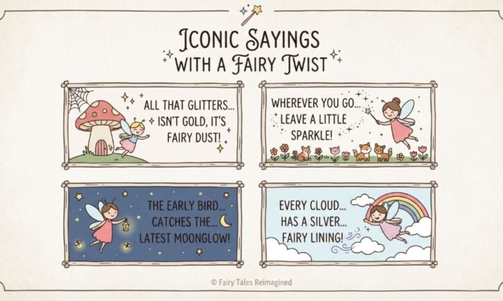 Iconic Sayings with a Fairy Twist