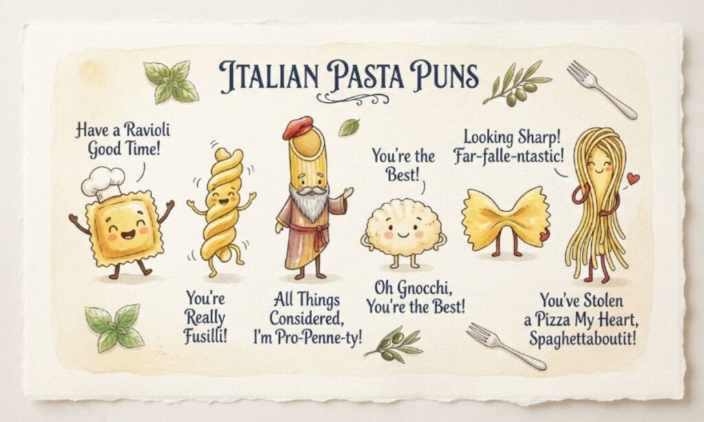 Italian Pasta Puns