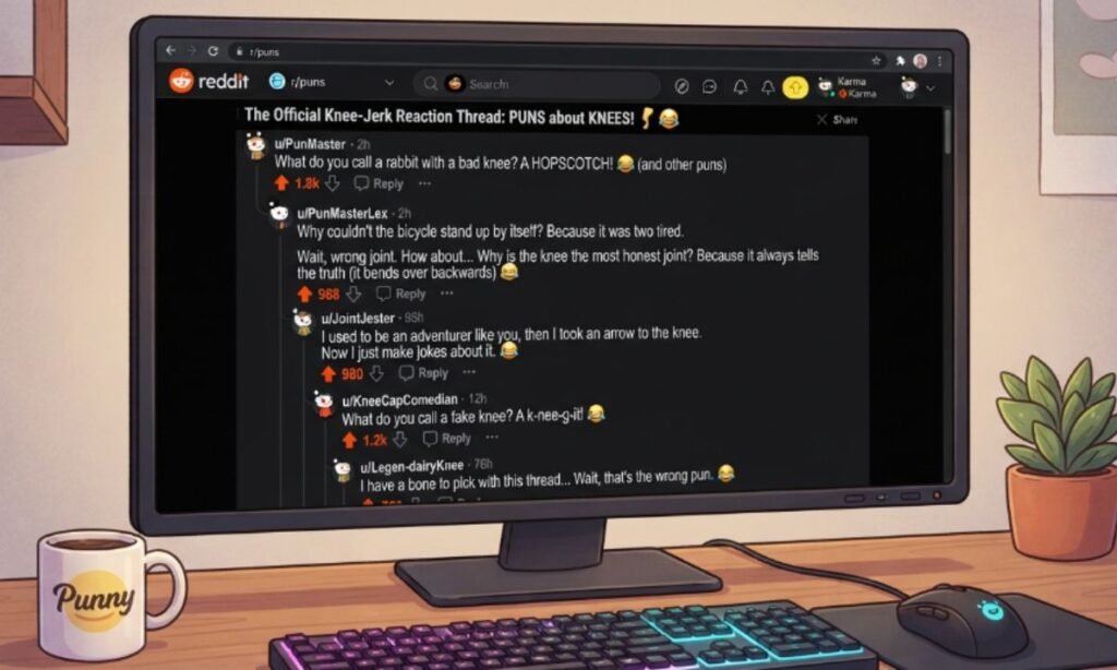 Knee puns reddit