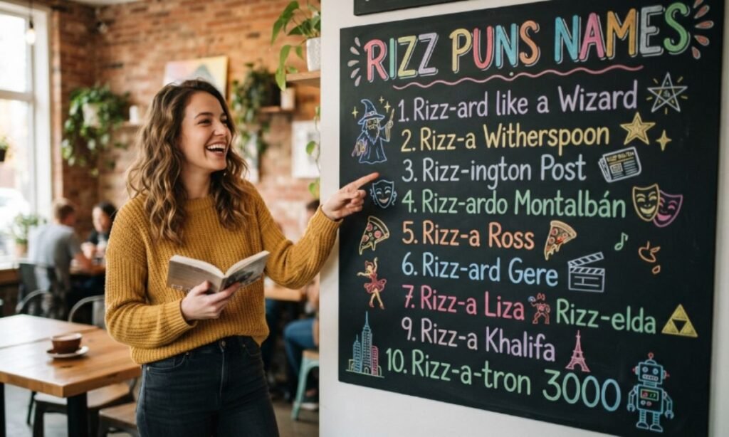 Rizz puns names