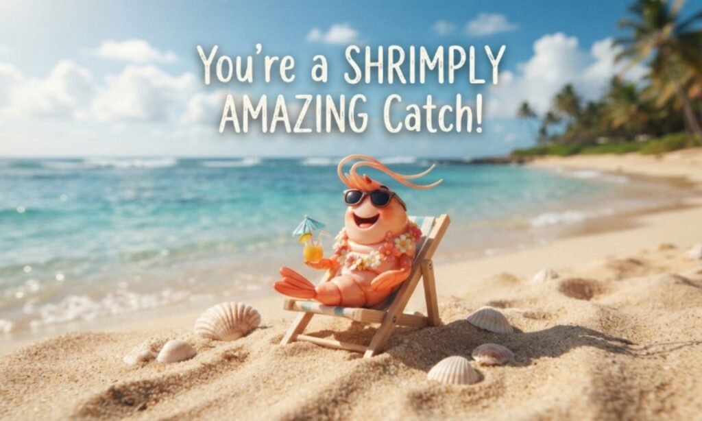 Seafood shrimp puns 