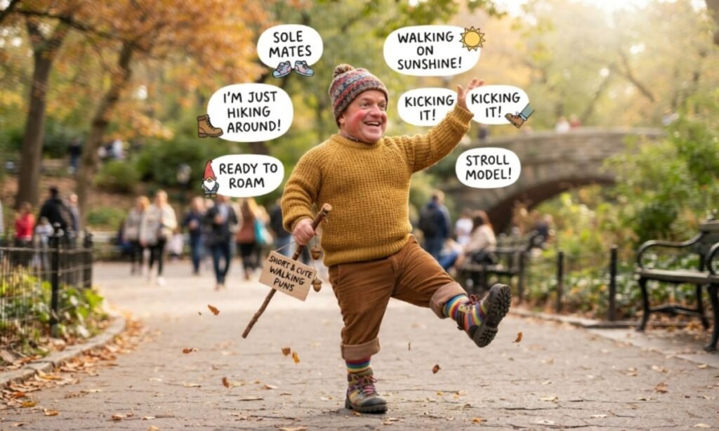 Short & Cute Walking Puns