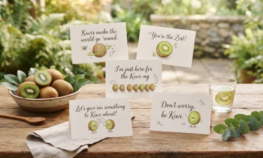 Short Funny Kiwi Puns