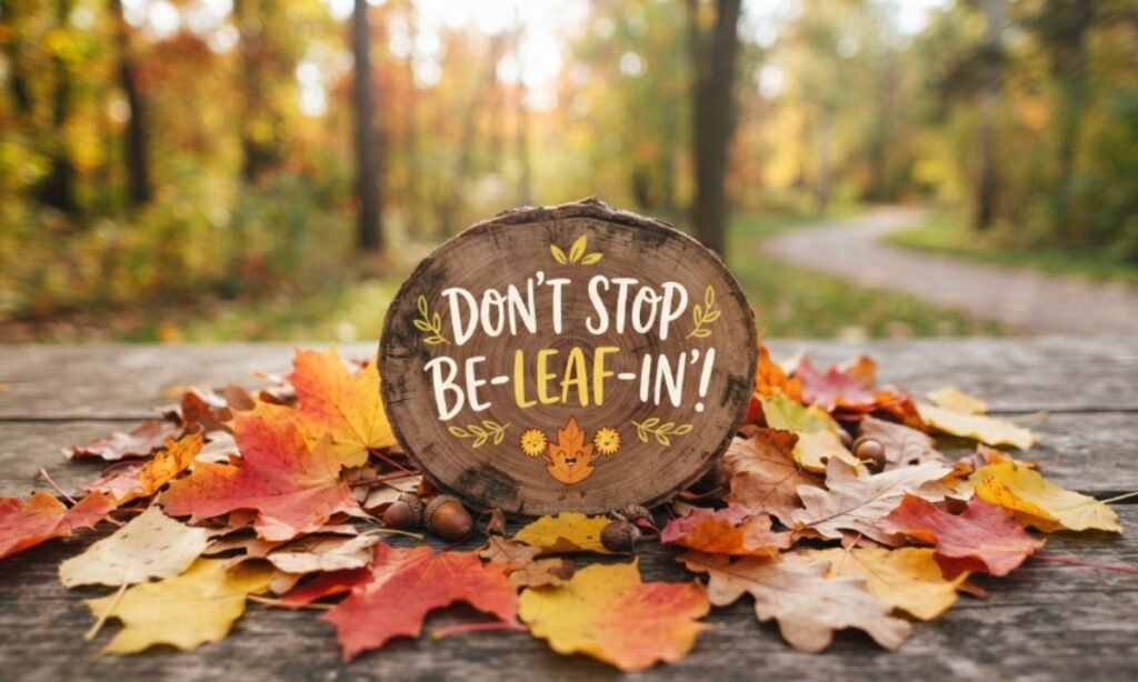 Short Funny Leaf Puns