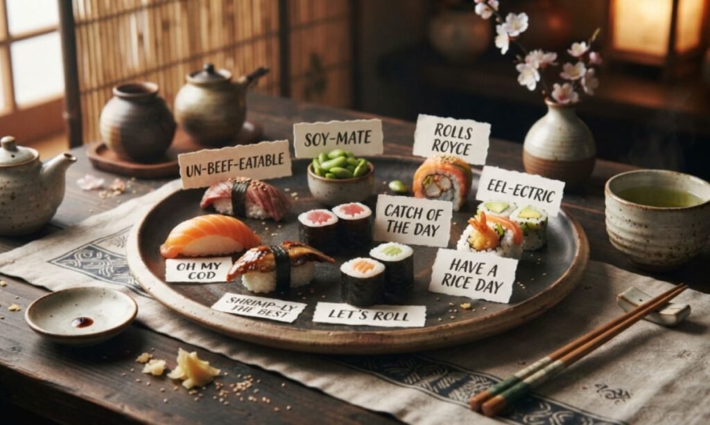 Short & Sweet Sushi Puns