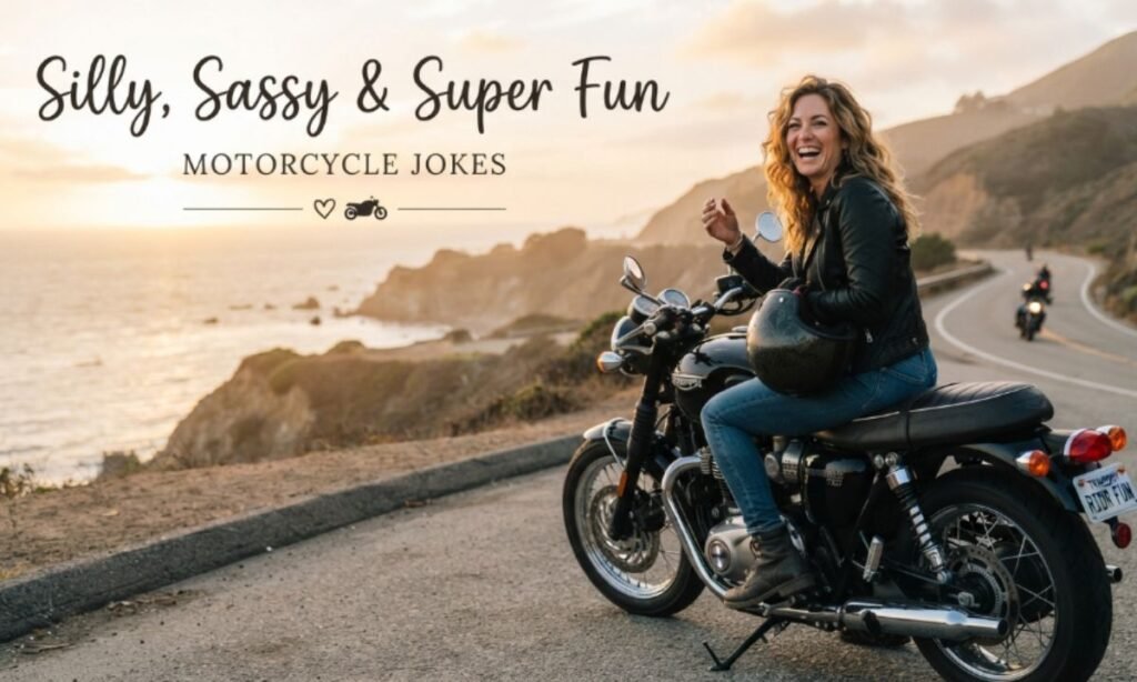 Silly, Sassy & Super Fun Motorcycle Jokes
