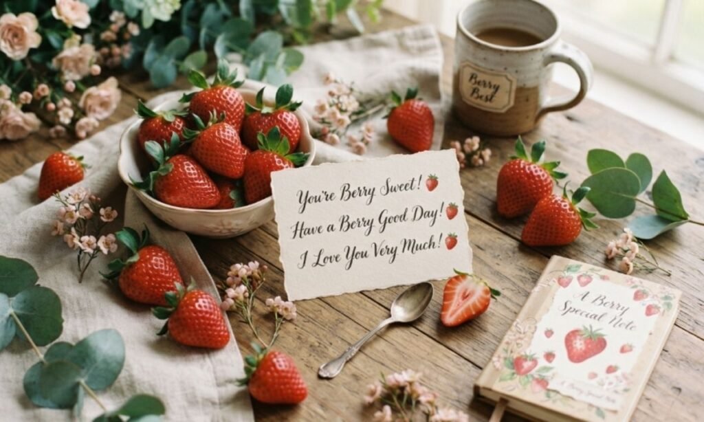 Strawberry Puns