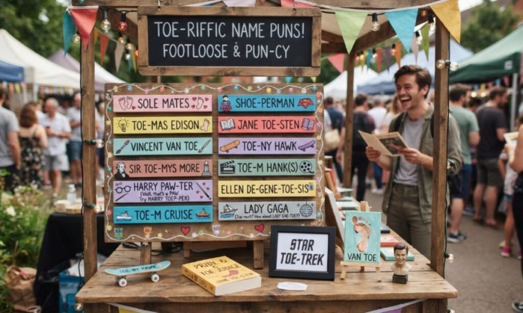 Toe puns names