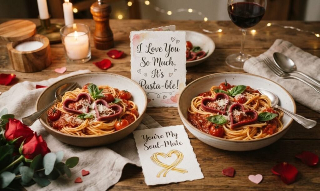 Valentines Pasta Puns