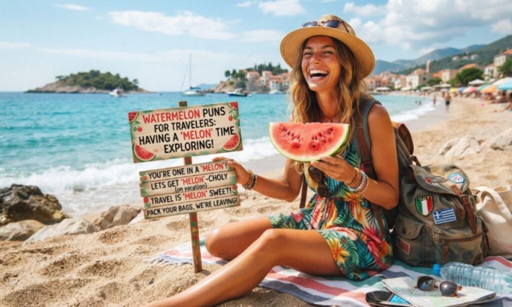 Watermelon Puns for Tourists and Travelers
