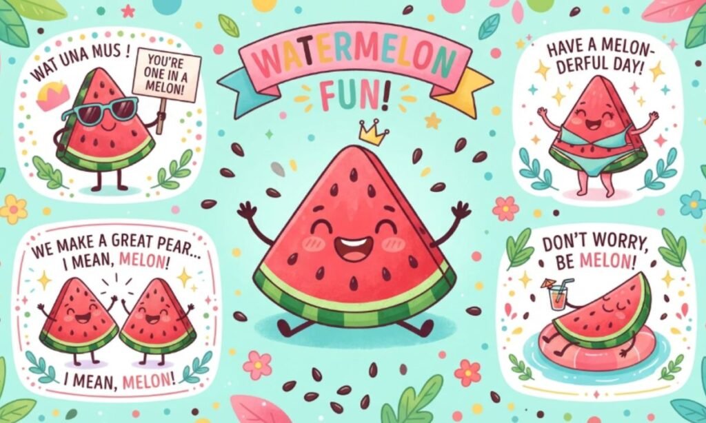 Watermelon puns for kids