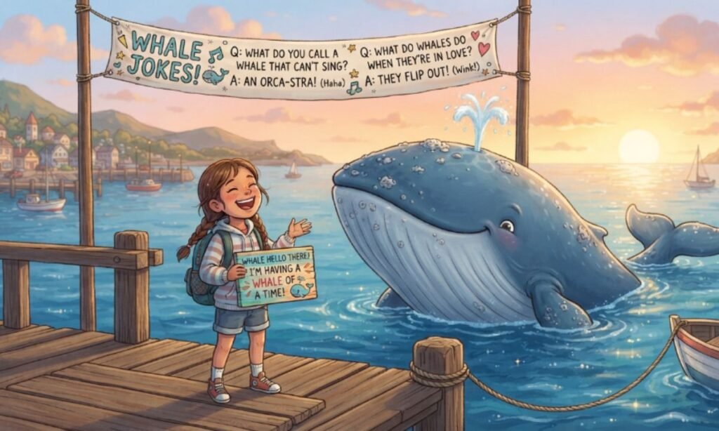 Whale Themed Wordplay Jokes