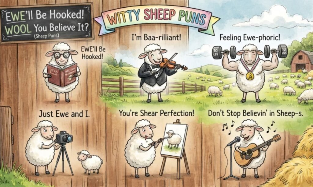 Witty Sheep Puns