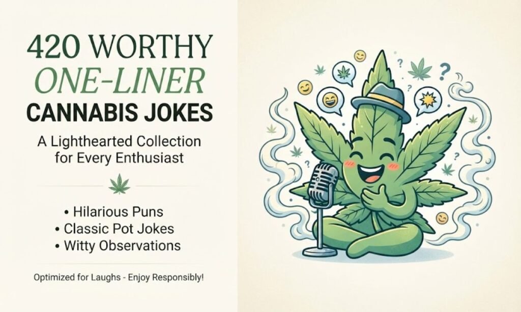 420 Worthy One-Liner Cannabis Jokes