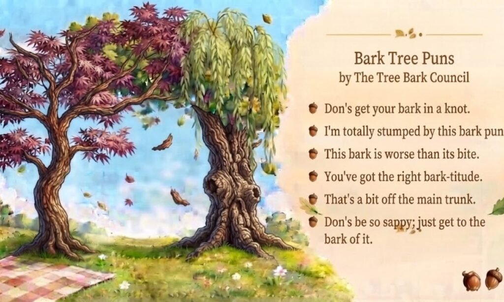 Bark Tree Puns
