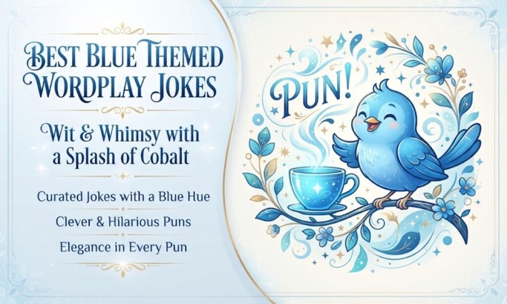 Best Blue Themed Wordplay Jokes