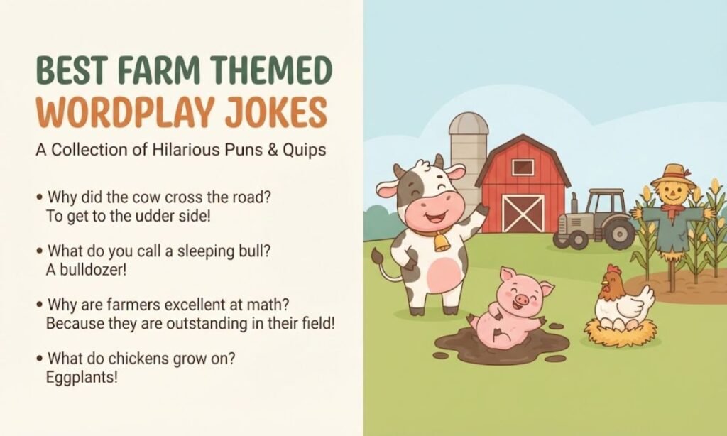 Best Farm Themed Wordplay Jokes